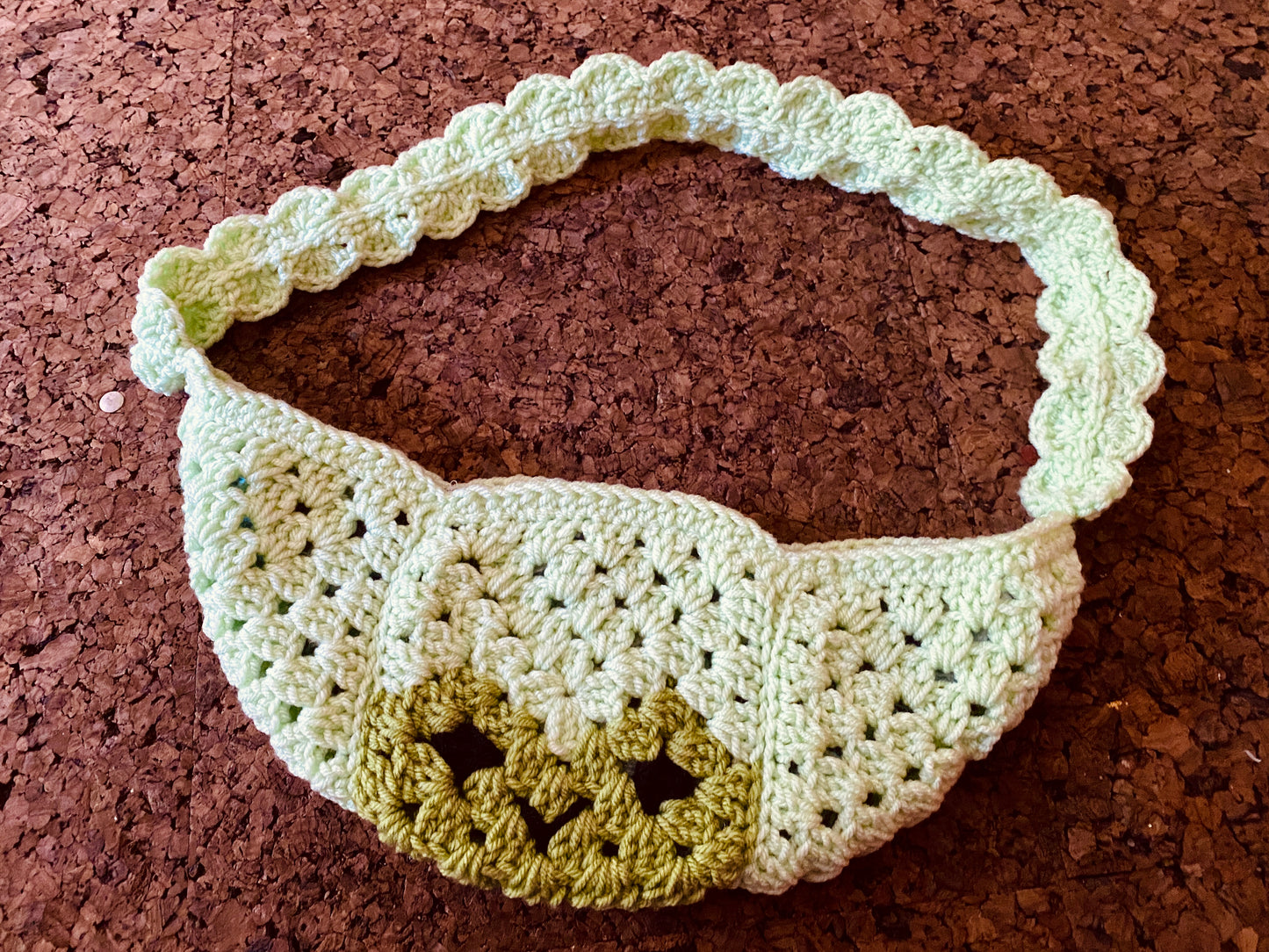 Frog Crossbody Crochet Bag