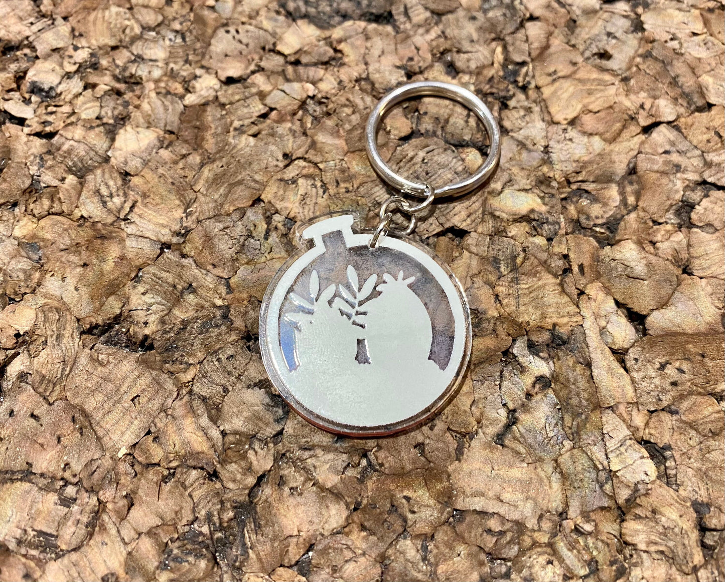 Succulent Terrarium Keychain | Floral | Magic | Plants