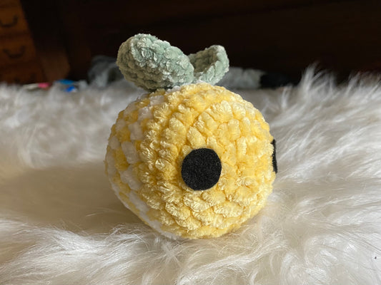 Lemon Meringue Bee Crochet Amigurumi