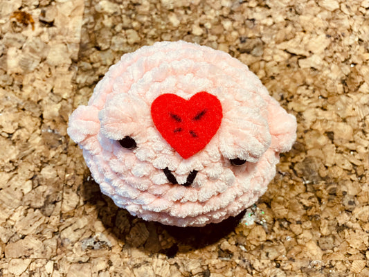 Valentines Frog Crochet Amigurumi