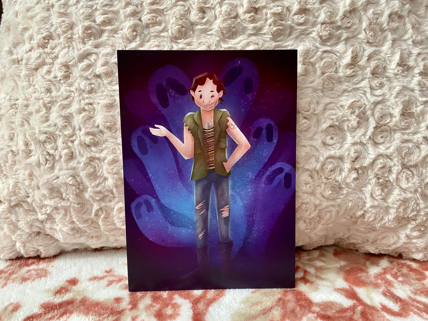 Ghost Boy Art Print