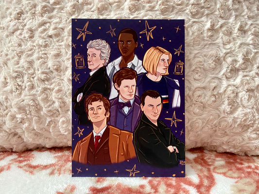 Doctor Group Art Print