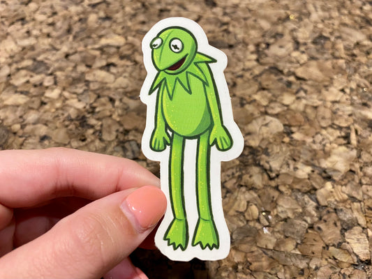 Funny Frog Sticker