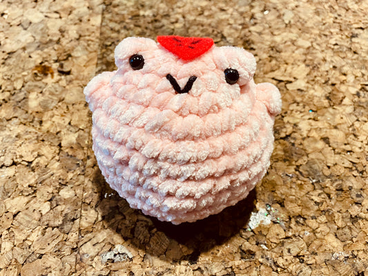 Valentines Frog Crochet Amigurumi